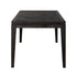Mario Black Parquet Large 6-8 Seater Dining Table